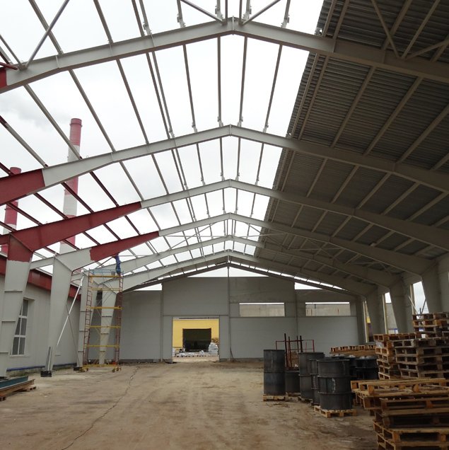Plant for ventilation equipment production