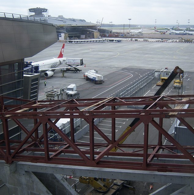 Transition gallery at Vnukovo International Airport